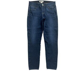 Democracy Jeans Womens 10 Blue Skinny Stretch Shaping Slimming Ab Technology